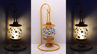 DIY Lentera dari botol plastik bekas Fanta   Plastic bottle lantern ideas [upl. by Gwenni]