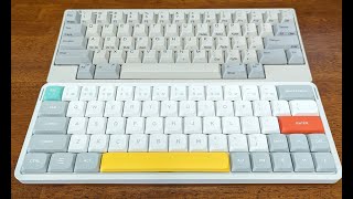 Nuphy Air60 V2MOSS と HHKB Pro HYBRID TypeSの タイピング音 [upl. by Turmel]