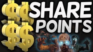 Black Ops 2 Zombies  How To Share Points BO2 Zombies TranZit Tip [upl. by Ibocaj]