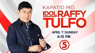 “KAPATID MO RAFFY TULFO” MAMAYA NA [upl. by Engracia]