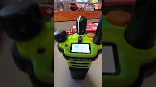 Motorola APX 6000 XE Handheld Radio Quick Look amp Startup [upl. by Burra]