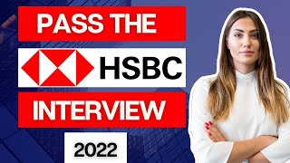 2022 Pass the HSBC Interview  HSBC Video Interview [upl. by Cassil]