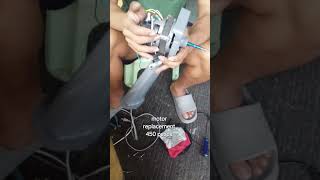 HOW TO REPAIR ELECTRIC FAN MOTOR REPLACEMENT [upl. by Occer]