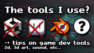 Why I dont use Aseprite  The Tools I Use for Indie Game Dev 2D and 3D [upl. by Dore]