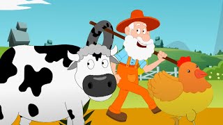 Old Macdonald Had A Farm amp Fun Nursery Rhyme for Toddler [upl. by Naara473]