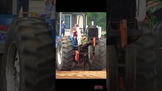 “Cadillac Attack” with the OLD SCHOOL throttle tractorpulling [upl. by Fulvi536]