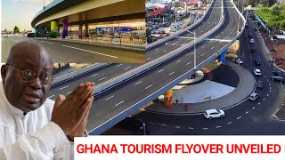 Prez Akuffo Addo Shows Class As Ghana’s Tourism Interchange Finally Commissioned 🇬🇭 [upl. by Oedama]