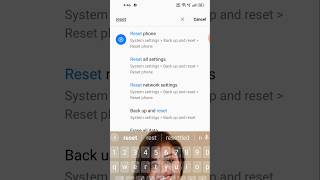 Mobile reset kaise karen resetmobile shortvideo shorts [upl. by Nylle]