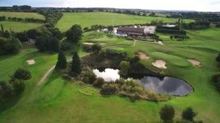 Moor Allerton Golf Club  Leeds Aerial Video [upl. by Aroel]