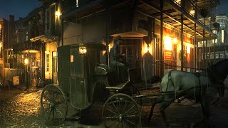 Arthur Morgan Relaxing in His Coach Cabin  Gentle Rain Relaxation  RDR2 ASMR [upl. by Damicke]