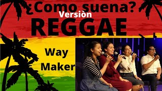 Abres camino Version Reggae Way Maker Spanish Sinach Reggae Version Acustico Cover [upl. by Rexford]