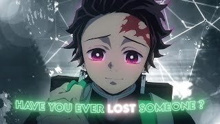 Tanjiro BACKSTORY 💔 hymn for the weekend  sad editamv [upl. by Ilojna]