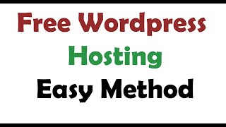 Get free WordPress hosting for 30 days [upl. by Suivatnad332]