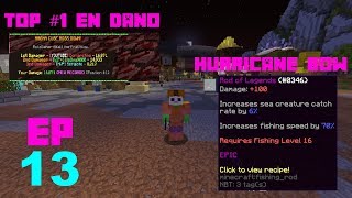 Hypixel skyblock  EP13  Consigo el hurricane bow y la ember rod [upl. by Trebor]