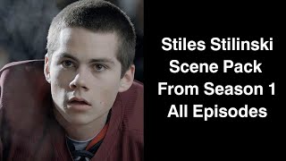 Stiles Stilinski  Logoless From Season 1 All Episodes  Scene Pack [upl. by Swerdna90]