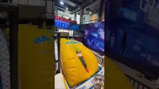 This trampoline is so fun ☺️😊☺️ trampoline fun trampolinpark minitrampoline [upl. by Leilamag]