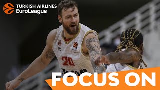 Focus on Donatas Motiejunas AS Monaco [upl. by Calan]