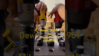 Dewalt DCF961 Vs Milwaukee M18 FHIW2F12 2967  ngang tài ngang sức dungcuso DCF961 m18fhiw2f12 [upl. by Negem]