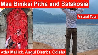 Maa Binikei Pitha and Satkosia Gorge  Atha Mallick  Angul District  Odisha  Travel By Scooter [upl. by Noicpecnoc]