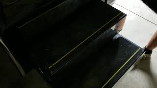 Lippert Kwikee RV step after modification Video No 4 [upl. by Arinayed]