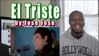 El Triste REACTION  Jose Jose LIVE 1970  Listening Party [upl. by Eikcin667]