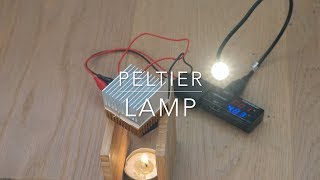 Peltier powered USB light [upl. by Aenit]