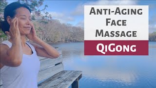 QIGONG ANTIAGING FACE MASSAGE [upl. by Germaine483]