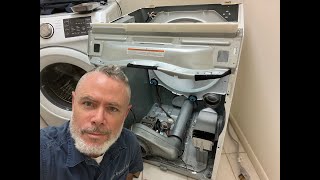 Samsung Dryer Repair Dryer Wont Turn On Just Makes a Brief Hum  Easy Fix [upl. by Luba616]