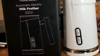 HadinEEon Automatic Electric Milk Frother Review [upl. by Masera]