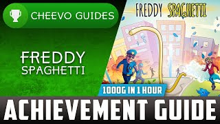 Freddy Spaghetti  Achievement  Trophy Guide Xbox 1000G IN 1 HOUR [upl. by Dickens]