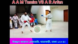 karate Academy Fight UKA  Tamim vs Arfan  Uzzal karate Academy  Live on karate [upl. by Ryon]