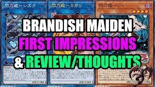 Brandish Maiden First Impressions Reactions amp Thoughts [upl. by Annayt311]