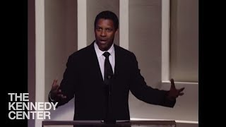 Denzel Washington Morgan Freeman Tribute  2008 Kennedy Center Honors [upl. by Chiquita338]