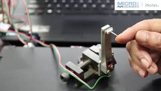 DIY Displacement Sensor Displacement Strain Gage [upl. by Brookner]