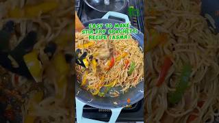 Easy To Make Stirfry Spaghetti Recipe ASMR Foodblog9ja Foodblog9jaTV Stirfry Spaghetti ASMR [upl. by Adnamra149]