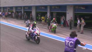 2014 WSBK Jerez – TissotSuperpole highlights [upl. by Henriques]