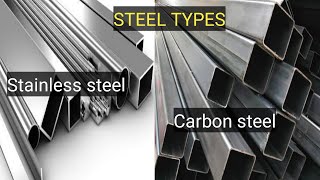 Steel Types  Stainless Steel Vs Carbon Steel Explained [upl. by Aarika]