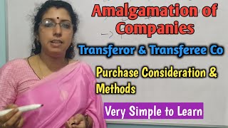 Transferor companyTransferee company P CMethods of Calculating P C [upl. by Idnic]