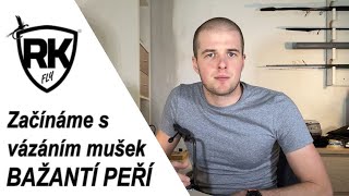 🦟 Začínáme s vázáním mušek 3 🤩 Bažantí peří 😱 flytying flyfishing flytyingvideo [upl. by Freddi]