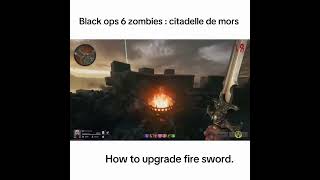 Black ops 6 zombies sword upgrade citadel de mortis Simple guide [upl. by Naivad]