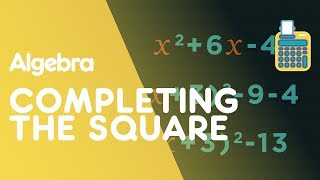 Completing The Square  Quadratics  Algebra  Maths  FuseSchool [upl. by Unity]