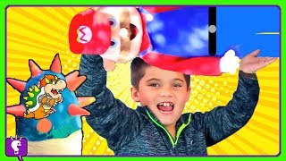 SUPER MARIO COMPILATION Adventures and Games with HobbyKidsTV [upl. by Sterrett]