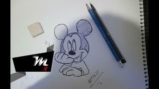 COMO DESENHAR MICKEY MOUSE ‹ Mattheus › [upl. by Novelc]