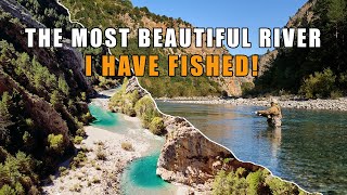 Fishing The Aquamarine Waters Of The River Ara  Fly Fishing In The Spanish Pyrenees [upl. by Benildis]