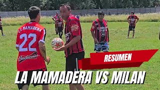 MILAN vs LA MAMADERA RESUMEN  LIGA LOS PUMAS SENIOR COBERTURA PDP [upl. by Aveer]