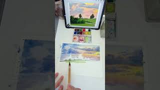 Immersive Painting Process Appreciation painting inkpainting [upl. by Ridan]