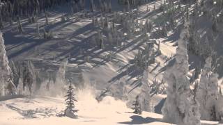 Winter at Whitefish Mountain Resort [upl. by Sineray358]