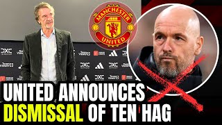 TEN HAG OUT United SACK Dutch Boss  Manchester United News Today [upl. by Kurzawa]