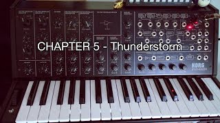 Korg MS20 Tips amp Tricks  Chapter 5 Thunderstorm [upl. by Cassy]