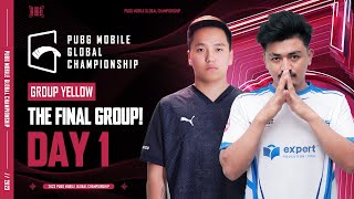 NP 2023 PMGC League  Group Yellow Day 1  PUBG MOBILE Global Championship [upl. by Angelis]